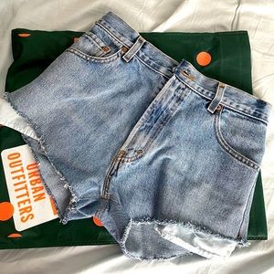 Urban Outfitters: Boot Cut Jean Shorts